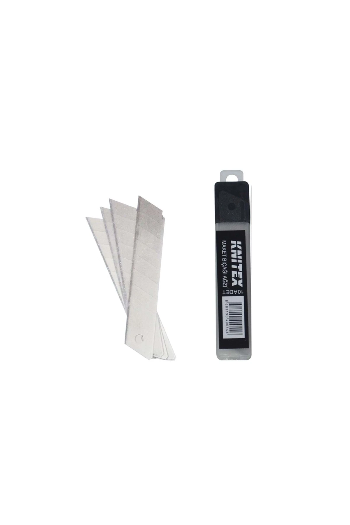 Maket Bıçağı Ağzı 18mmx0.50mm 10 Yaprak