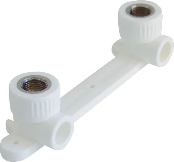 Pprc Özel Çifli Batarya Bağlantısı Iç Dişli Dişi (Çiftli Batarya Şablonu) - Polipropilen Pipe Fittings - 20-1/2" - 1 Adet