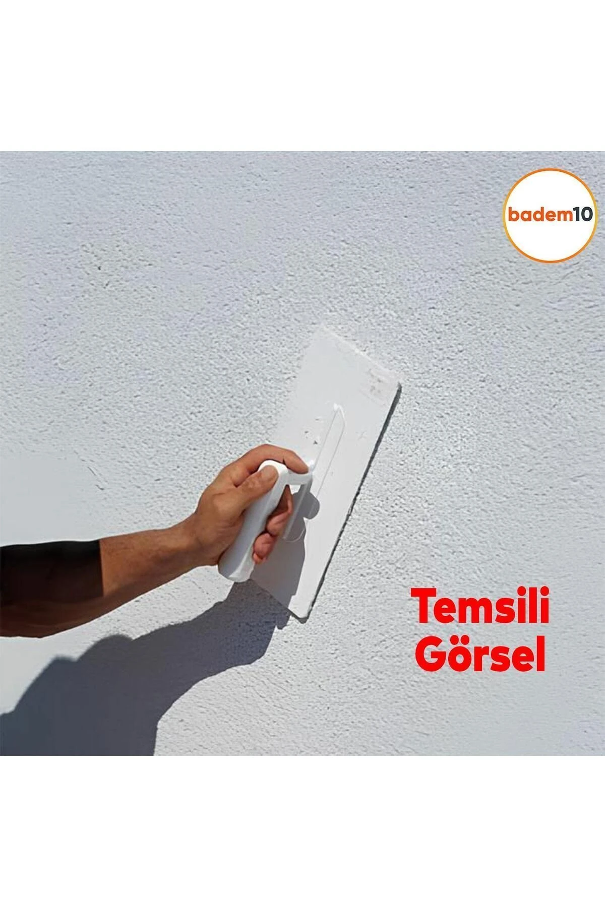 Master Sıva Malası Plastik Saplı Kaleterasit Mala Sıva İnşaat Duvar Harç Alçı Yalıtım 140x280 mm