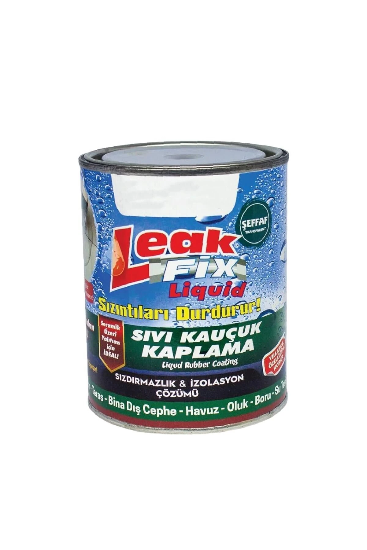 Şeffaf Leak Fix Liquid Su Sızıntı Durdurucu Sıvı Kauçuk Kaplama Izalasyon Sızdırmaz Yalıtım 700 gr