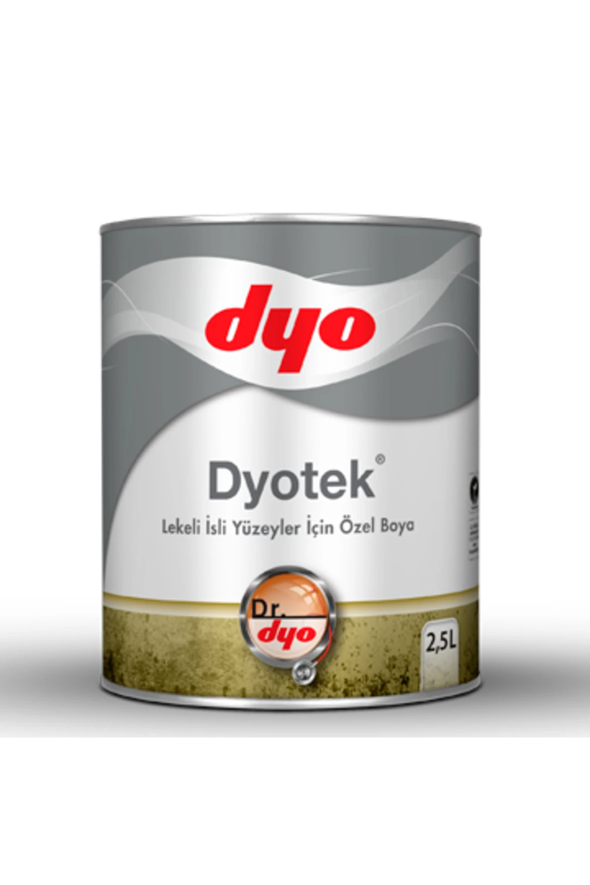 DyoTEK (LEKELİ İSLİ YÜZEYLER İÇİN ÖZEL BOYA) 0,75L (1KG)