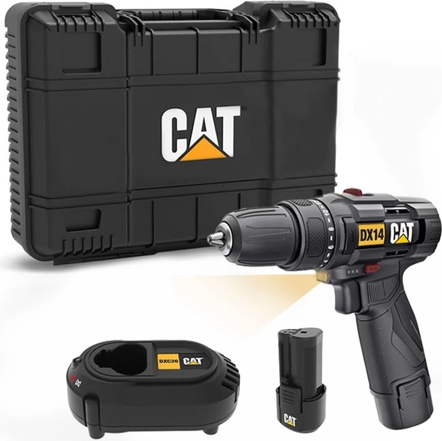 DX14.2 12VOLT/2.0AH Li-Ion Çift Akülü Profesyonel Şarjlı Matkap