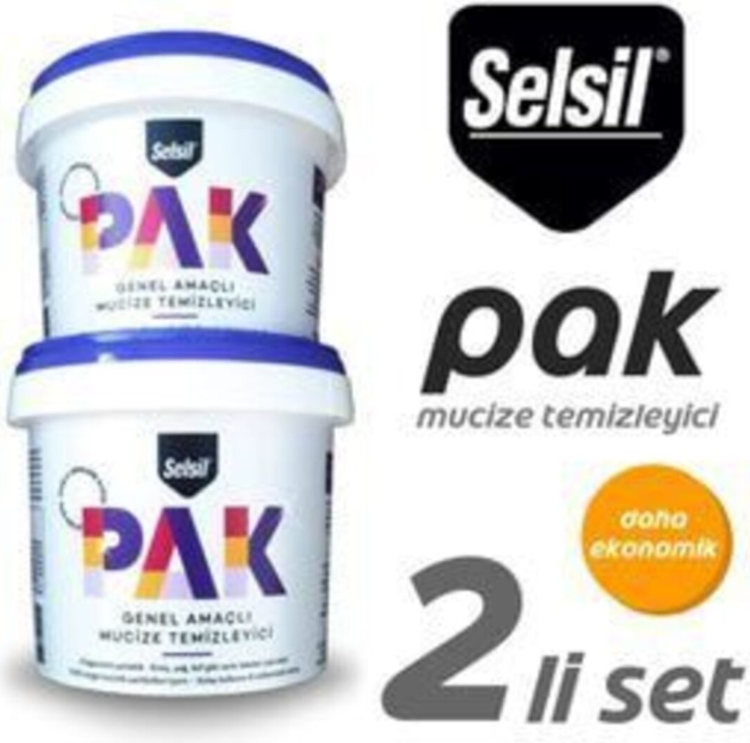 Pak Genel Amaçlı Temizleyici 500 gr --2 Li Paket