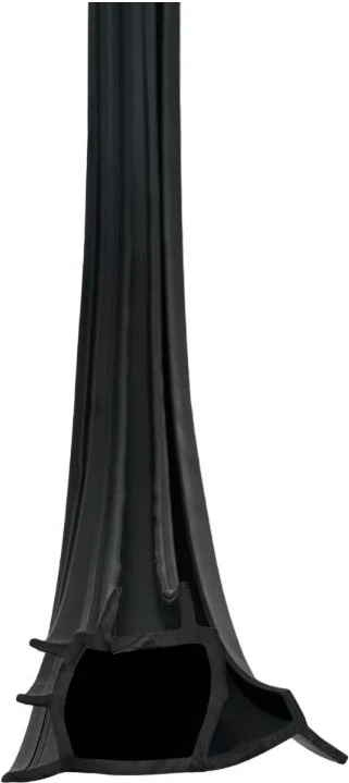 Çelik Kapı Kasa Fitili Çelik Kapı Contası ÇLK-26C Siyah 6 Metre