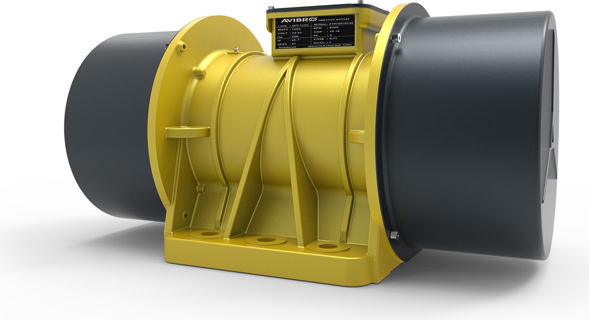 Avm 30/15 30 Kg/f 90 W 1500 D/d 400 Volt Trifaze Vibrasyon Motoru