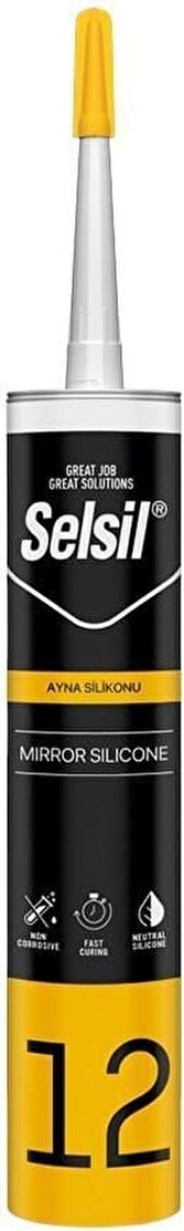 Ayna Silikonu Clear Şeffaf