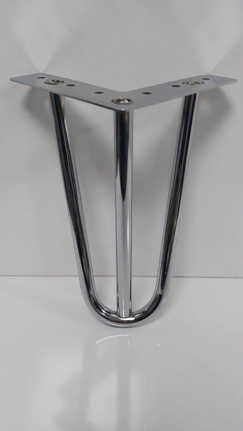 Mil Model 15 cm Krom Metal Mobilya Ayağı