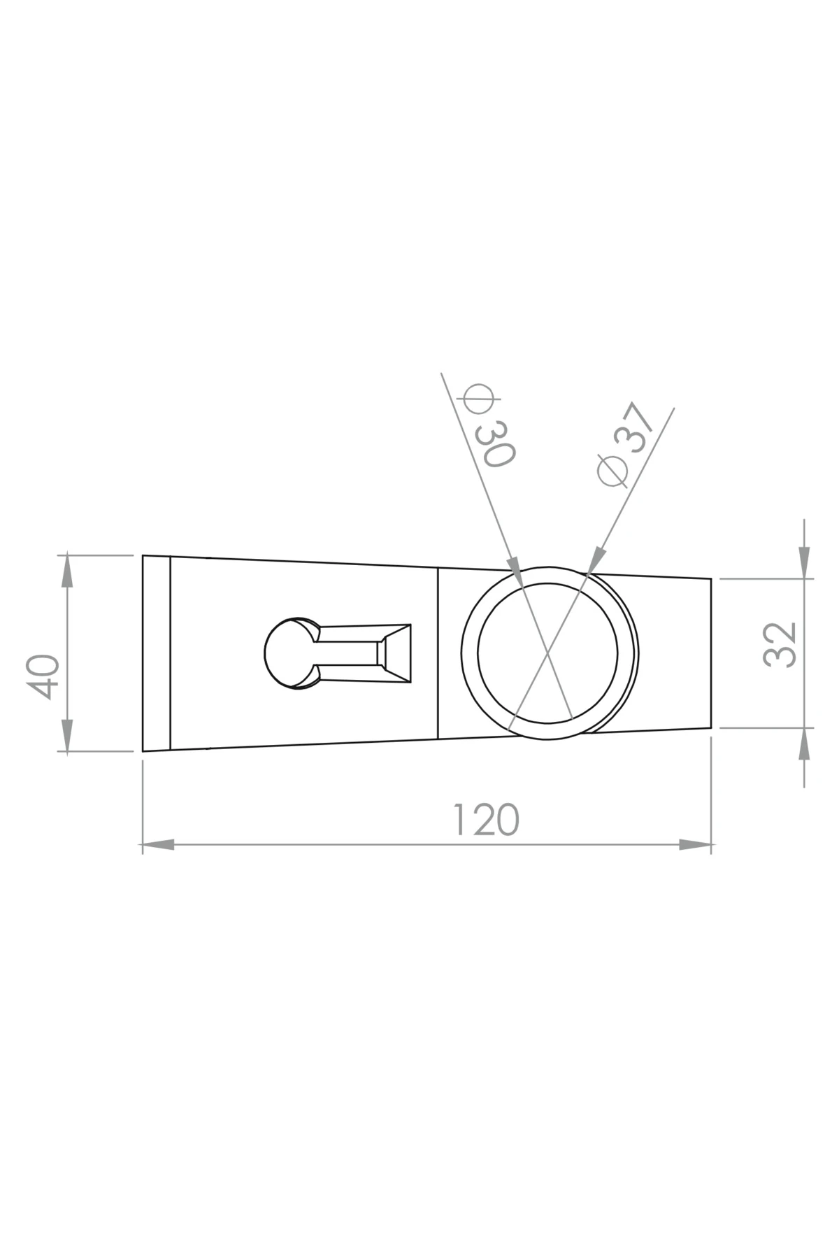 Yüksek Kalite Dövme Çelik Mıknatıslı Usta Keser 430gr (Gürgen Saplı Şekilde Gönderilir)