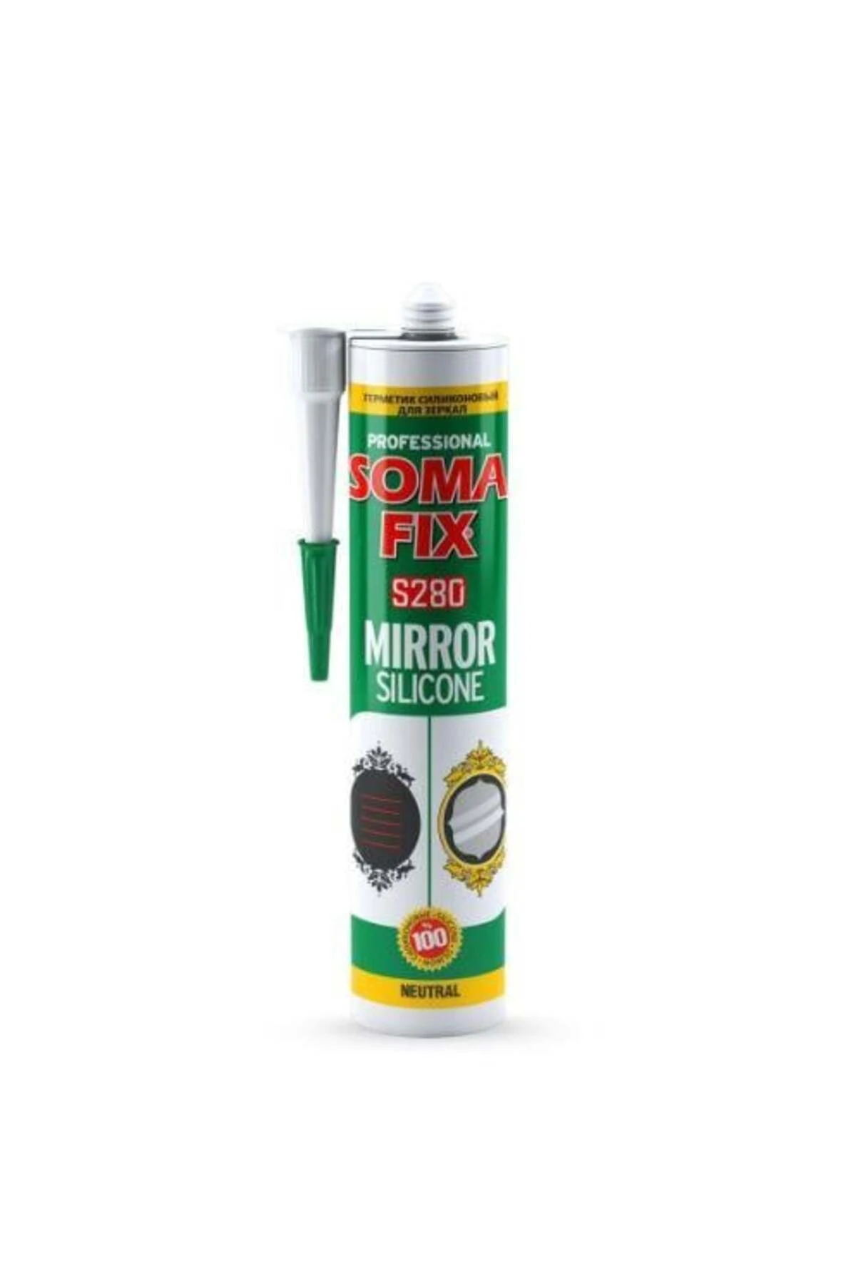 Ayna Silikonu Şeffaf 330gr 280ml