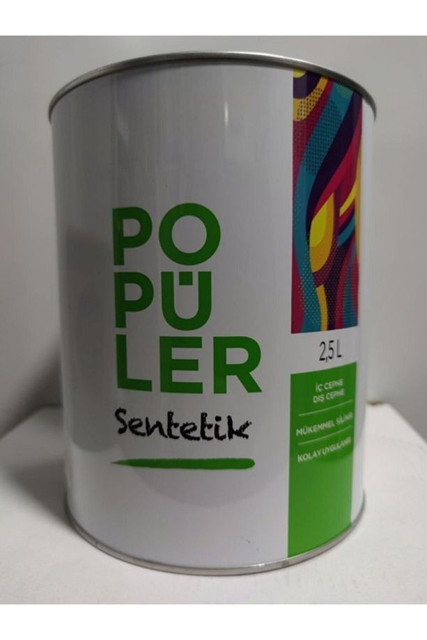 Popüler Sentetik Yağlı Boya 2,5lt