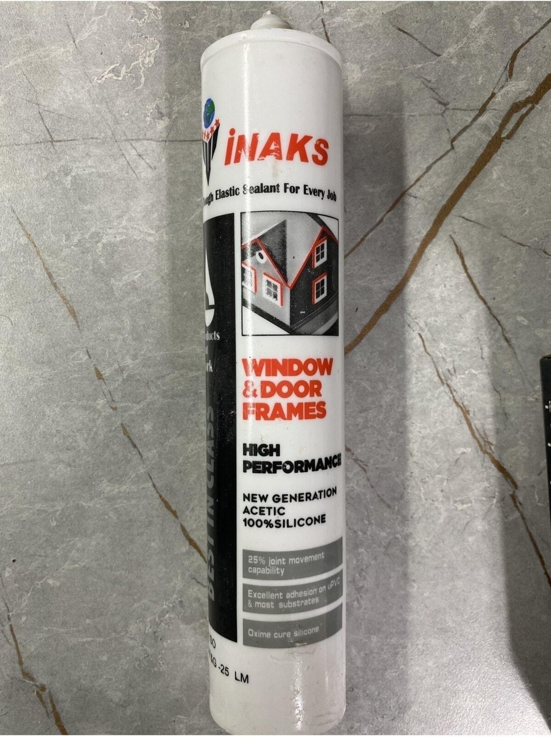 Şeffaf Silikon Inaks 280GR