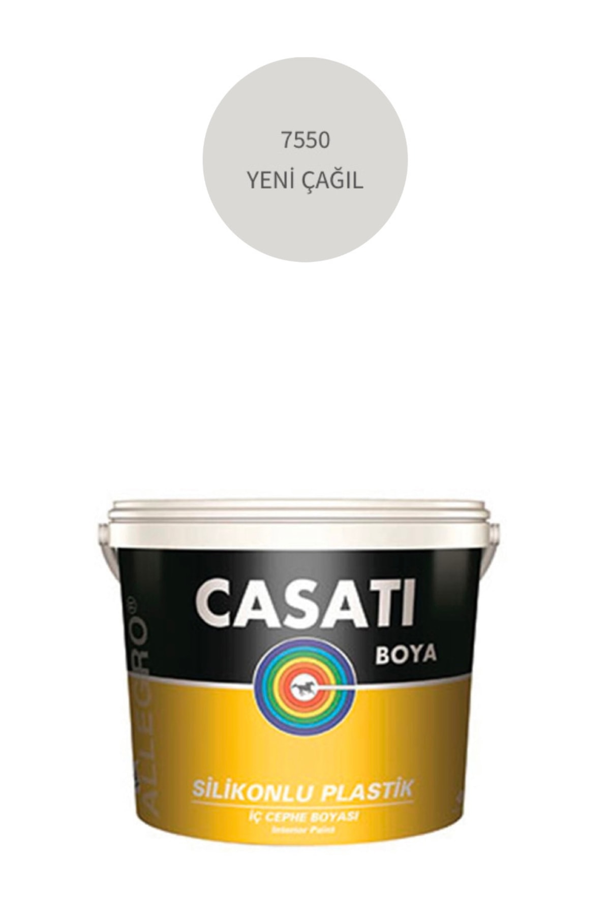 Allegro Silikonlu Plastik Iç Cephe Duvar Boyası 3,5 Kg