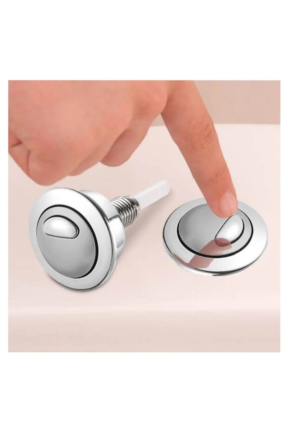 Serel Vitra Siamp Uyumlu Klozet Rezervuar Basma Butonu (1 Adet)