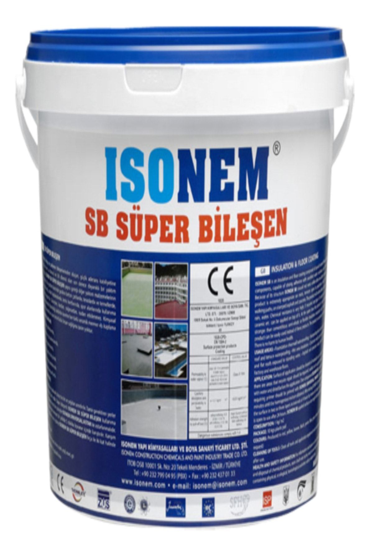 Sb Süper Bileşen 5 kg Özel Mineral Dolgulu Su Yalıtım Malzemesi