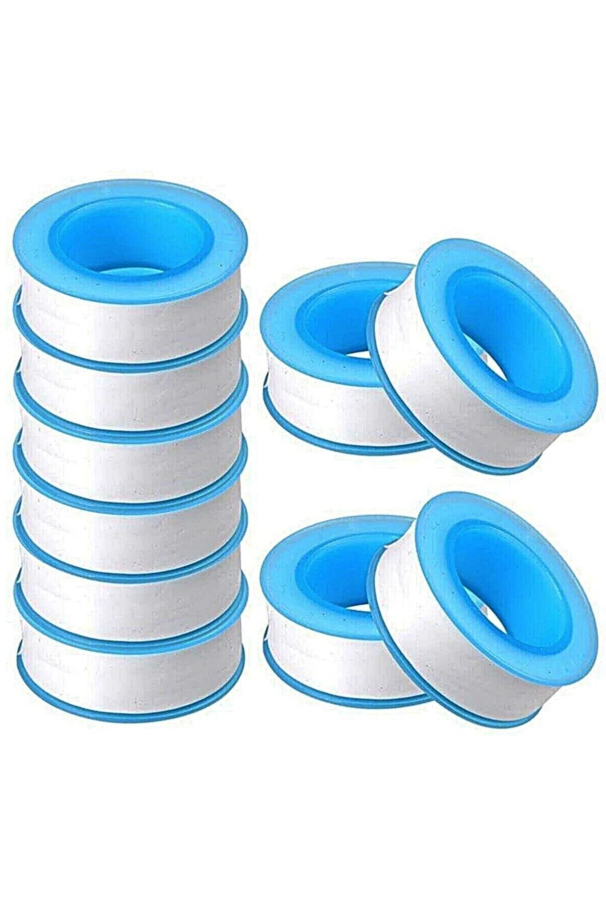 Tesisat Baglama Su Teflon Bant-tesisat Montaj Bandı 12mmx0.076mmx8metre 10adet