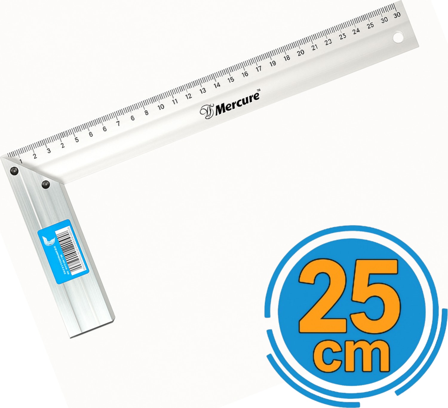 Alüminyum L Gönye 25 cm