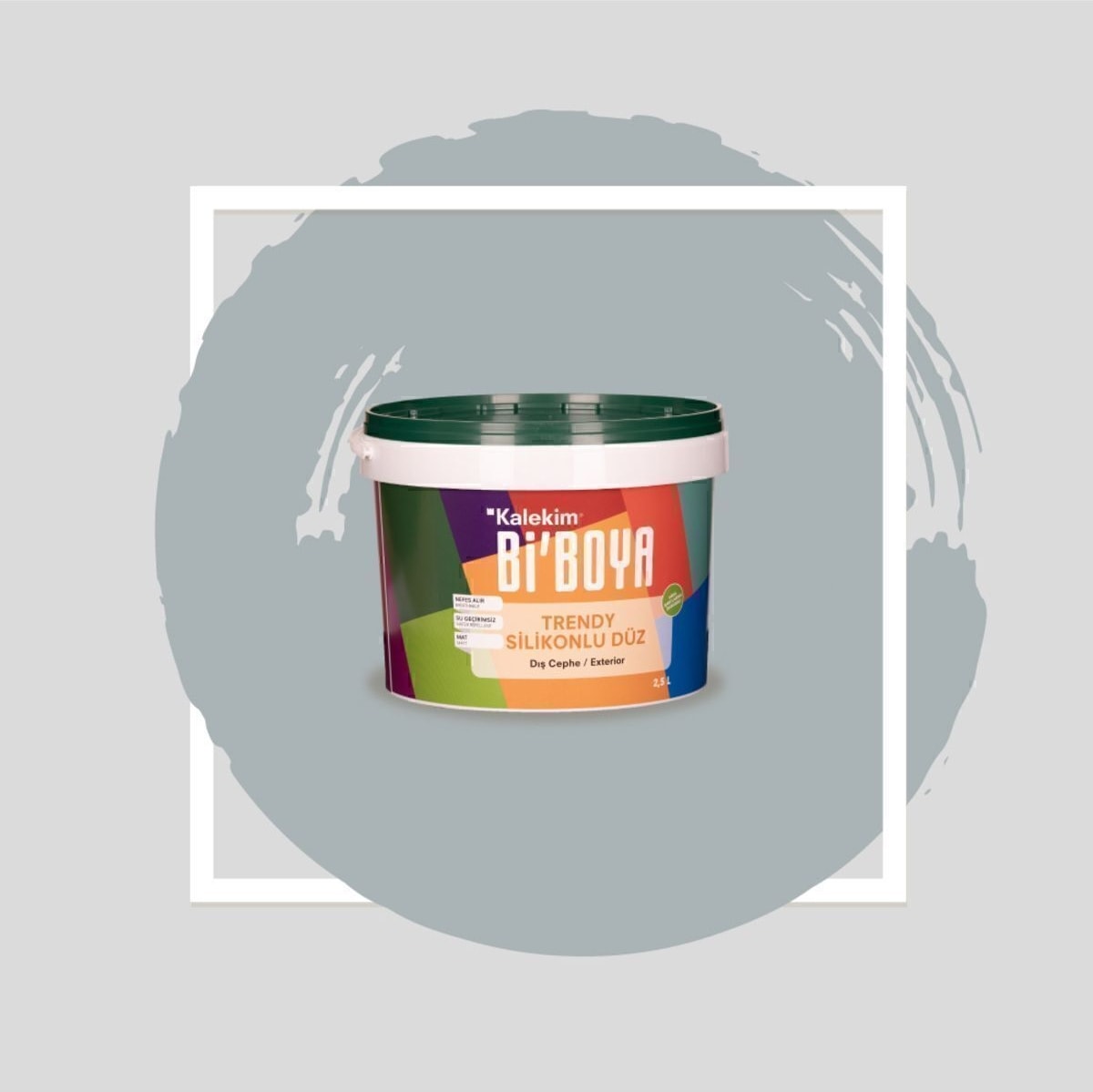 Silikonlu Dış Cephe Boyası 2.5 Lt 4182
