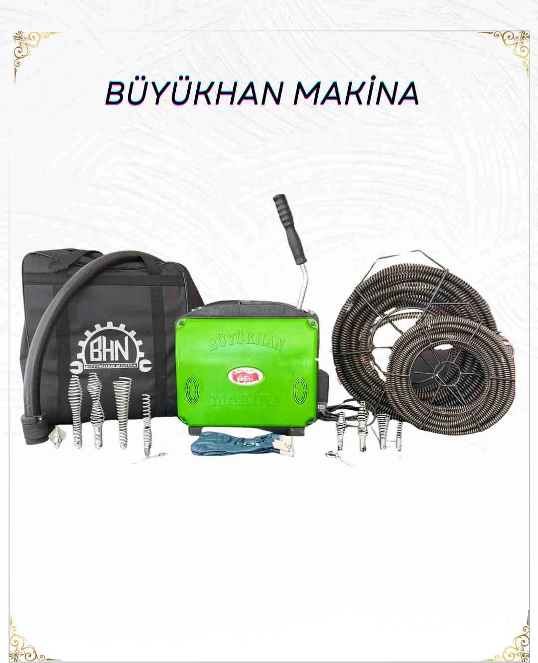 B-750 Tıkanık Kanal Açma Makinesi