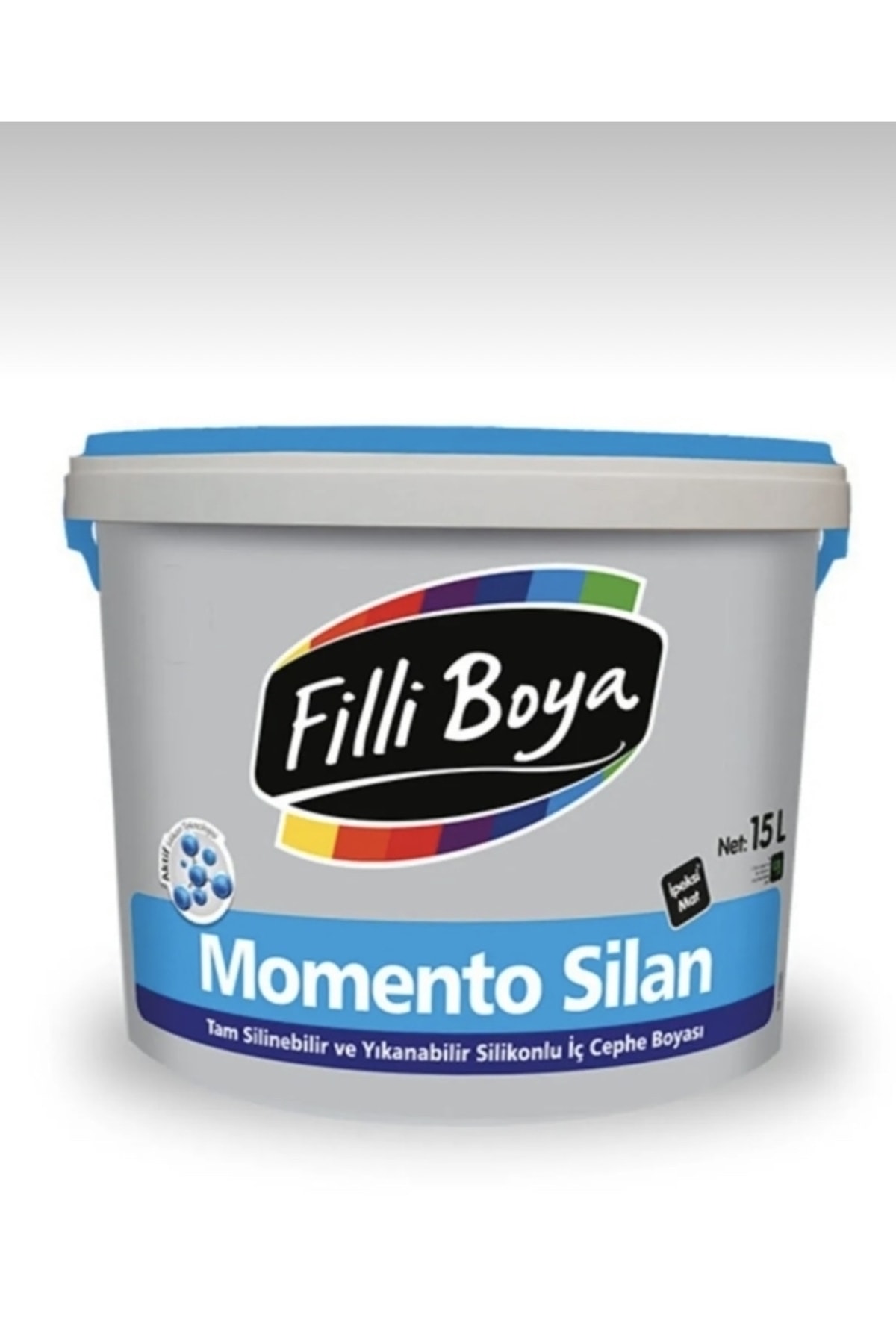 Momento Silan Tam Silinebilir Ve Yıkanabilir Silikonlu Iç Cephe Boyası 7.5lt (10kg)