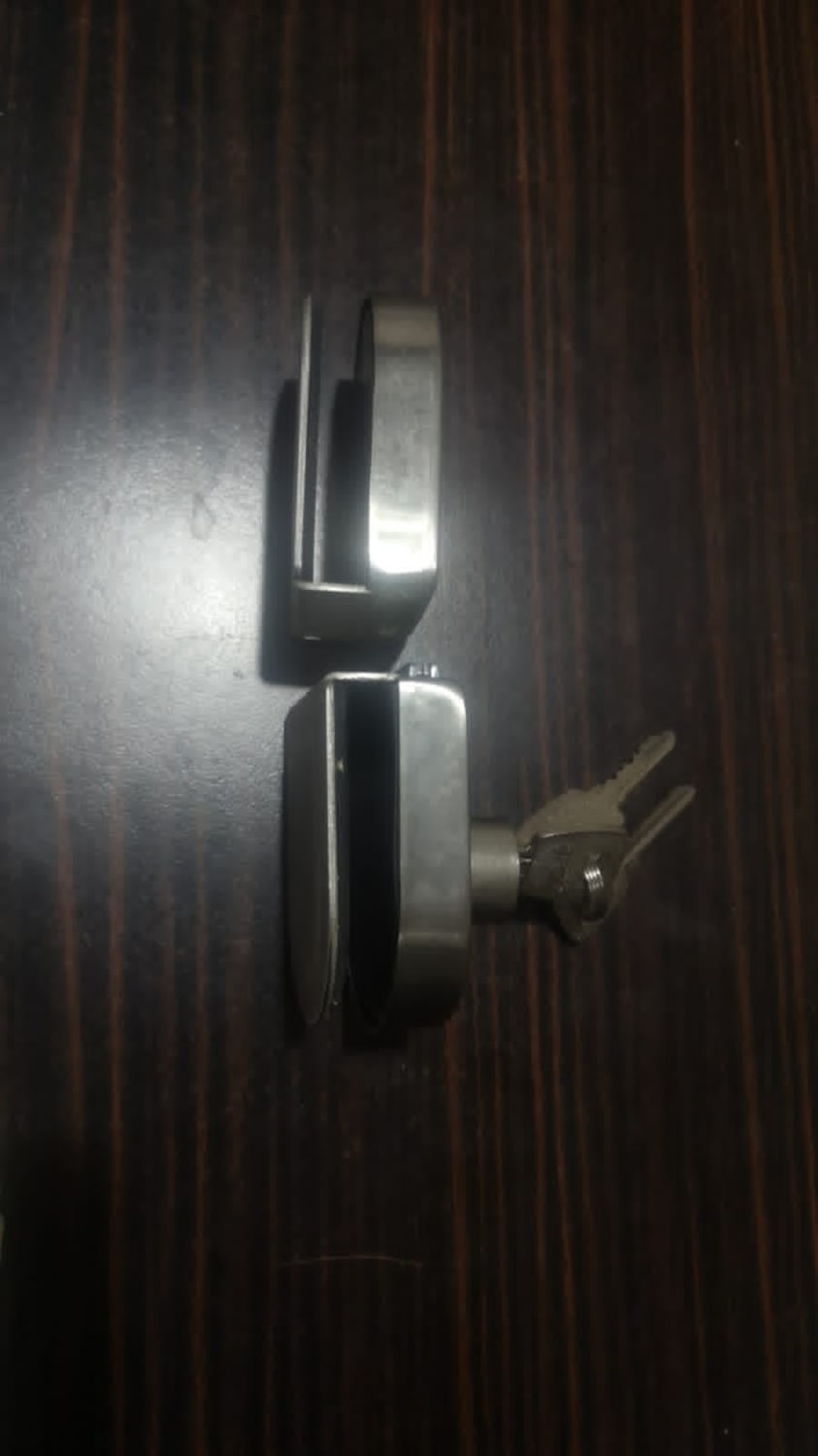 Kale Kd070/20-128 Cam Kapı Kilidi Çift Kanat - Silindirli,