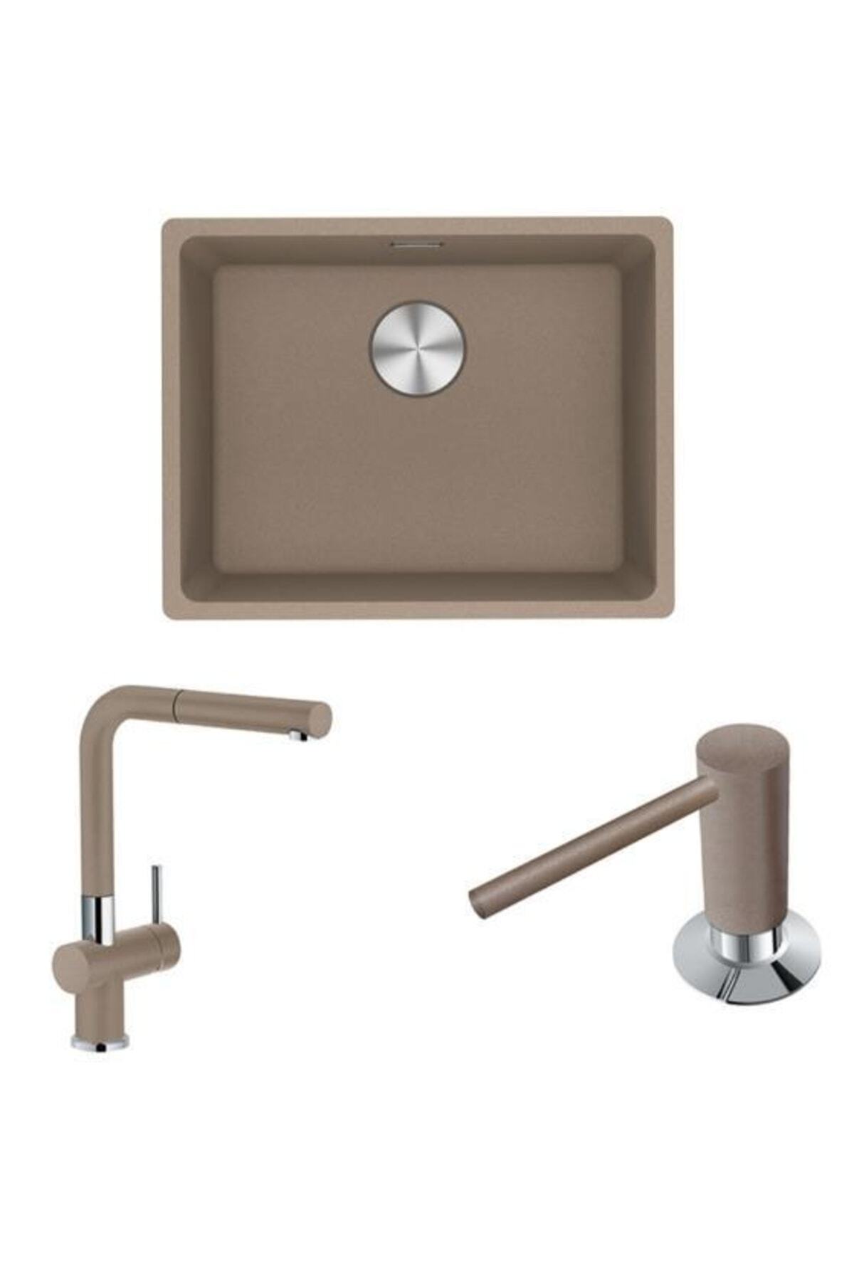 Mrg 210/110-52 Oyster Eviye+actıve Plus Doccıa Armatür&sabunluk Set Kampanya