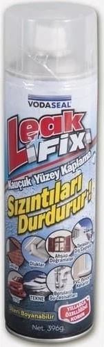 Leak Fix Kauçuk Izolasyon Spreyi 396 gr Şeffaf