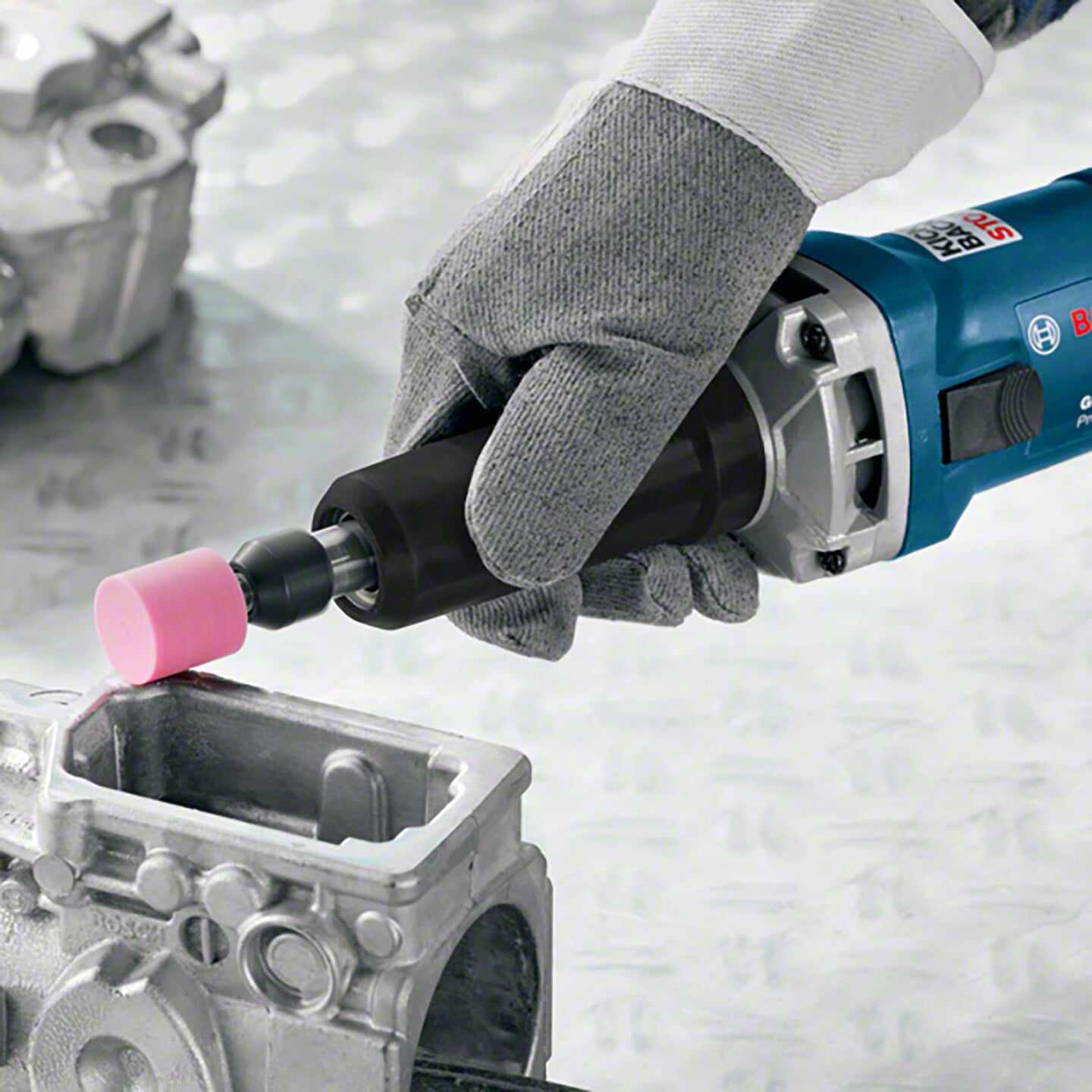 BOSCH Ggs-28-Lce 650W Kalıpçı Profesyonel Taşlama Makinesi