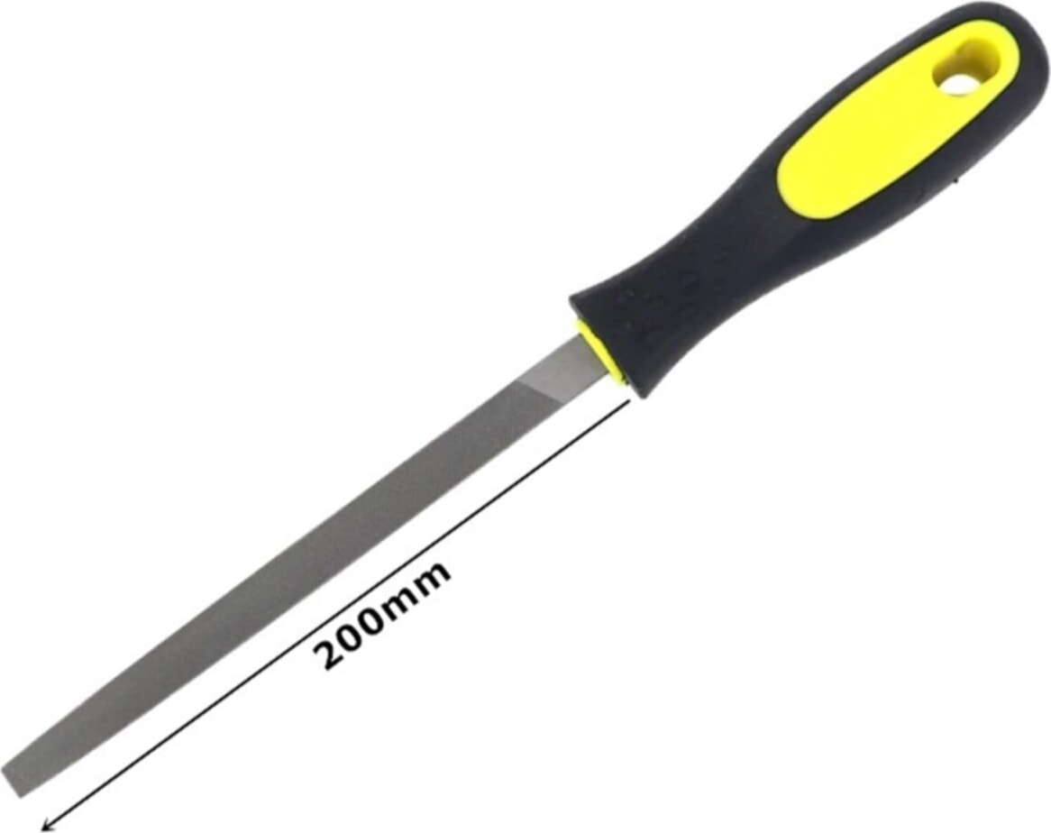 Üçgen Saplı Eğe ve Balık Sırtı Törpü Seti Büyük Boy 32CM Ege Takımı 2 Parça