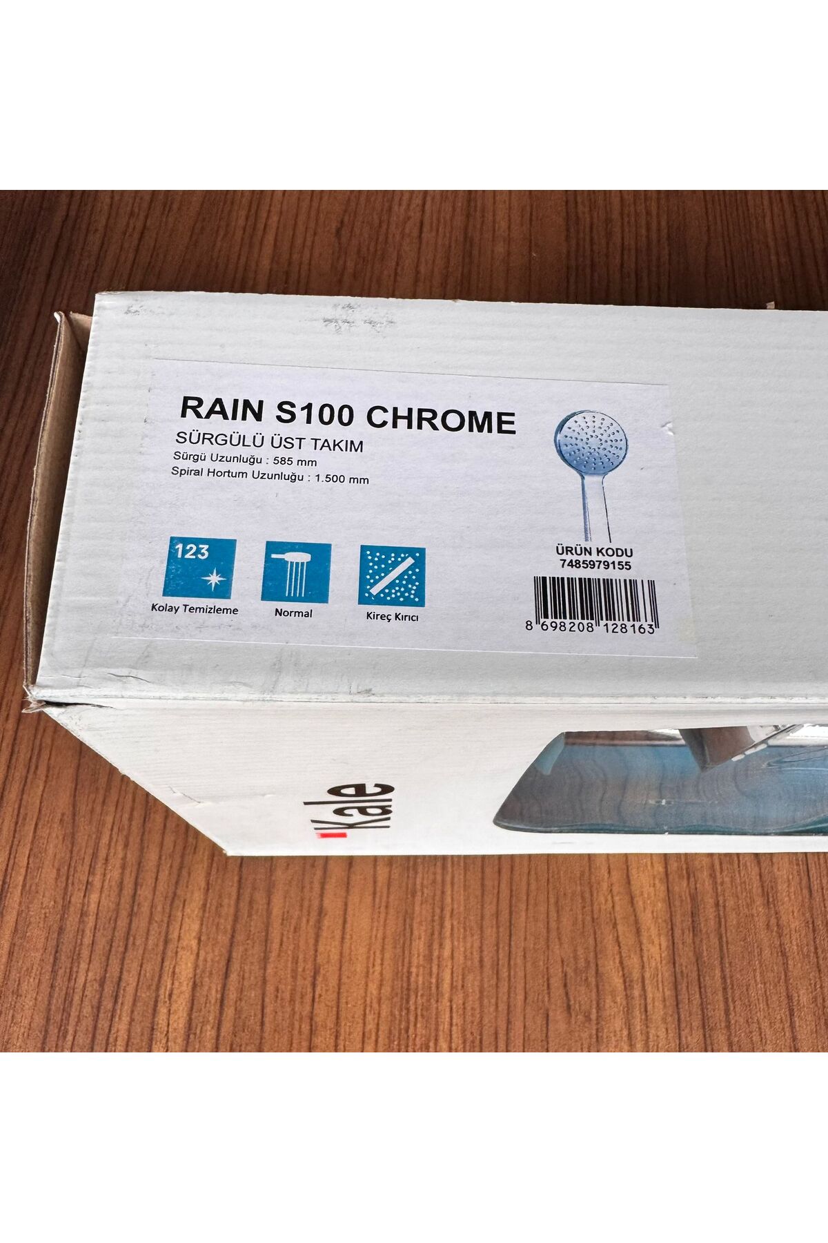 Rain S100 Chrome Sürgülü El Duş Takımı
