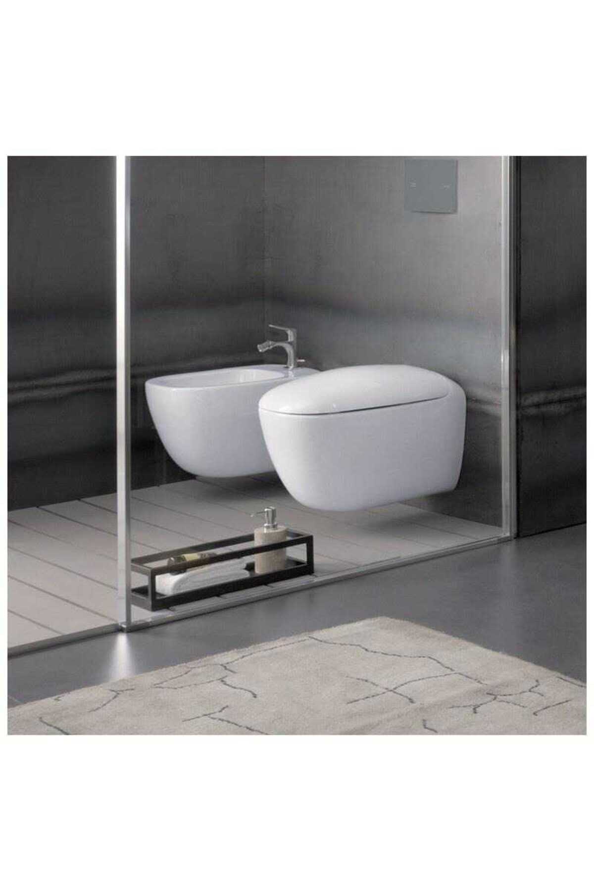 Geberit Asma Klozet ve Soft Kapak Takımı, Beyaz