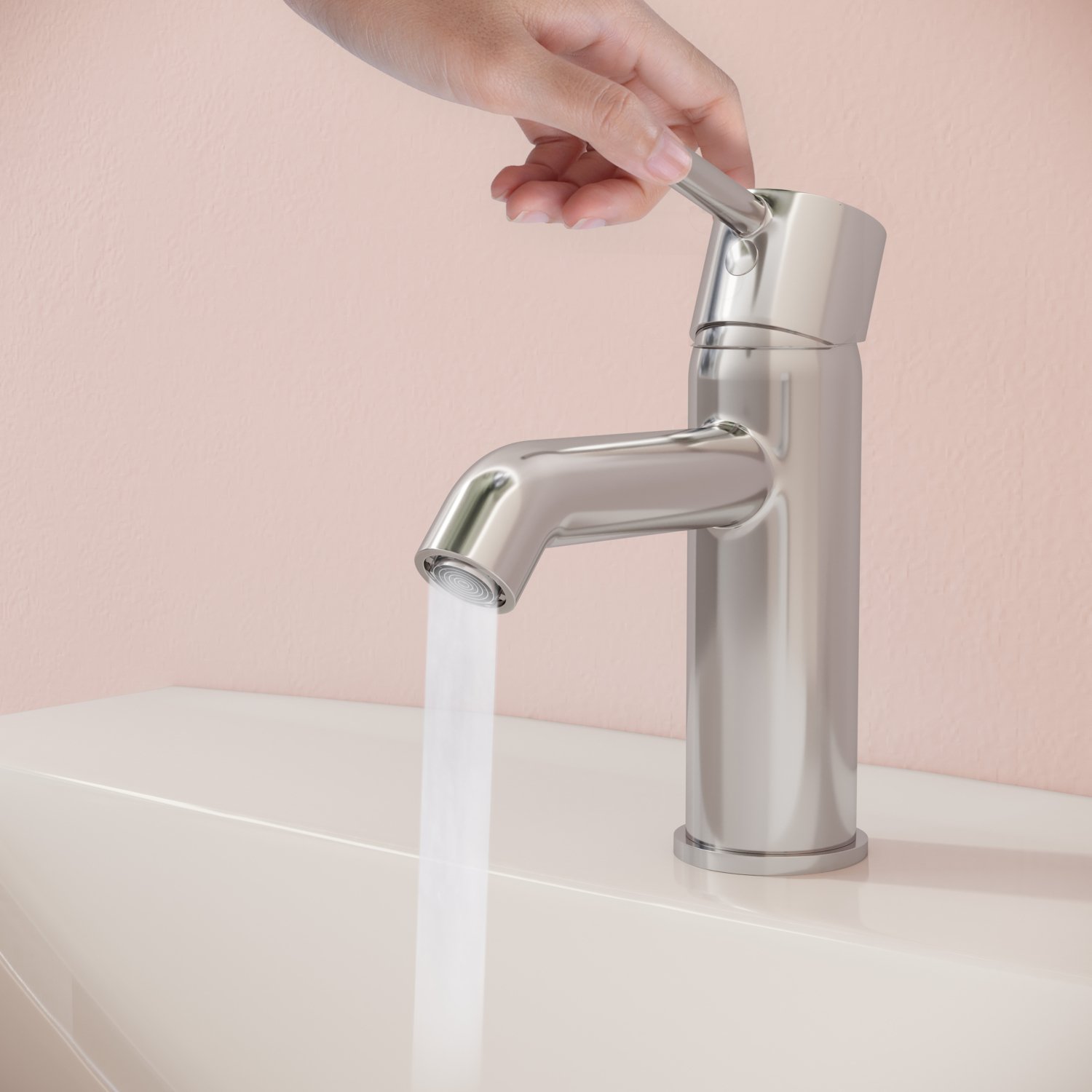 Minimax S A41984 Lavabo Bataryası, Krom