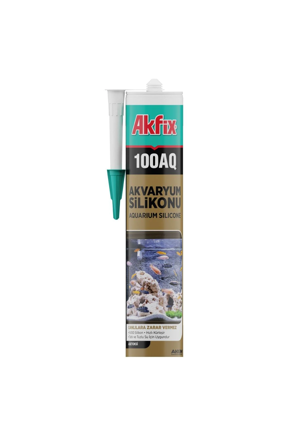 AKFİX AKVARYUM SİLİKONU 280 ML ŞEFFAF