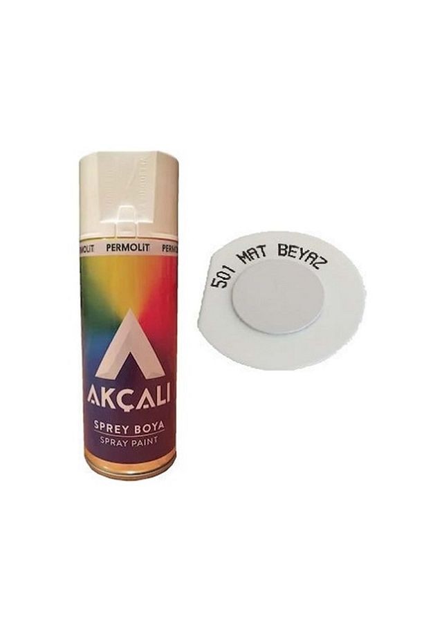 501 Mat Beyaz Sprey Boya 400 ml