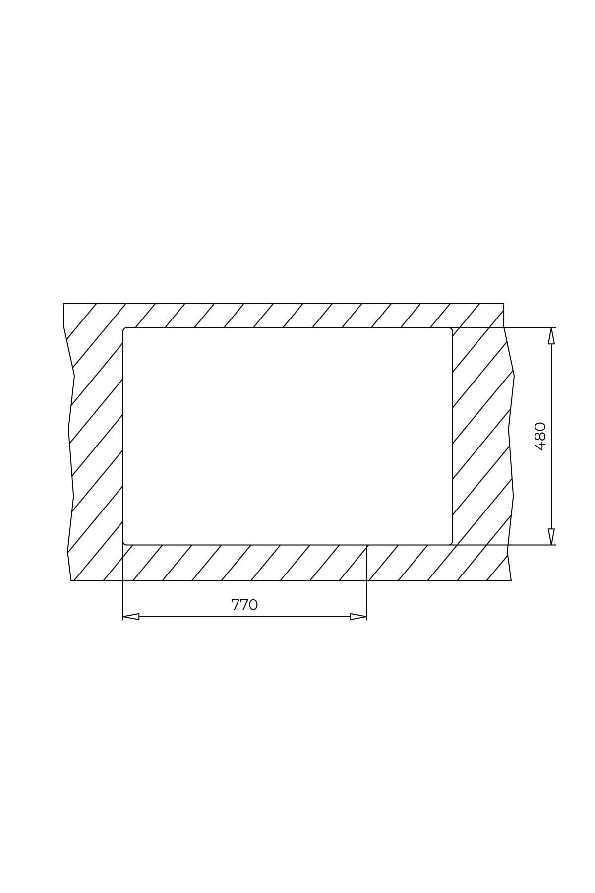 Forsquare 790 Tg Arctic White Granit Eviye