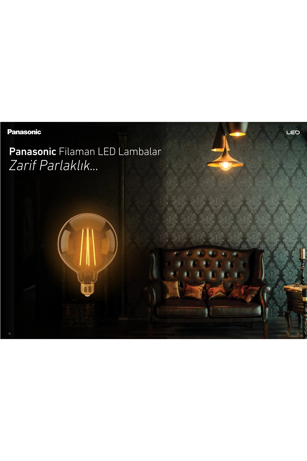 7W Sıcak Sarı Filament Ampul | 2000K Retro Görünüm, Düşük Enerji Tüketimi