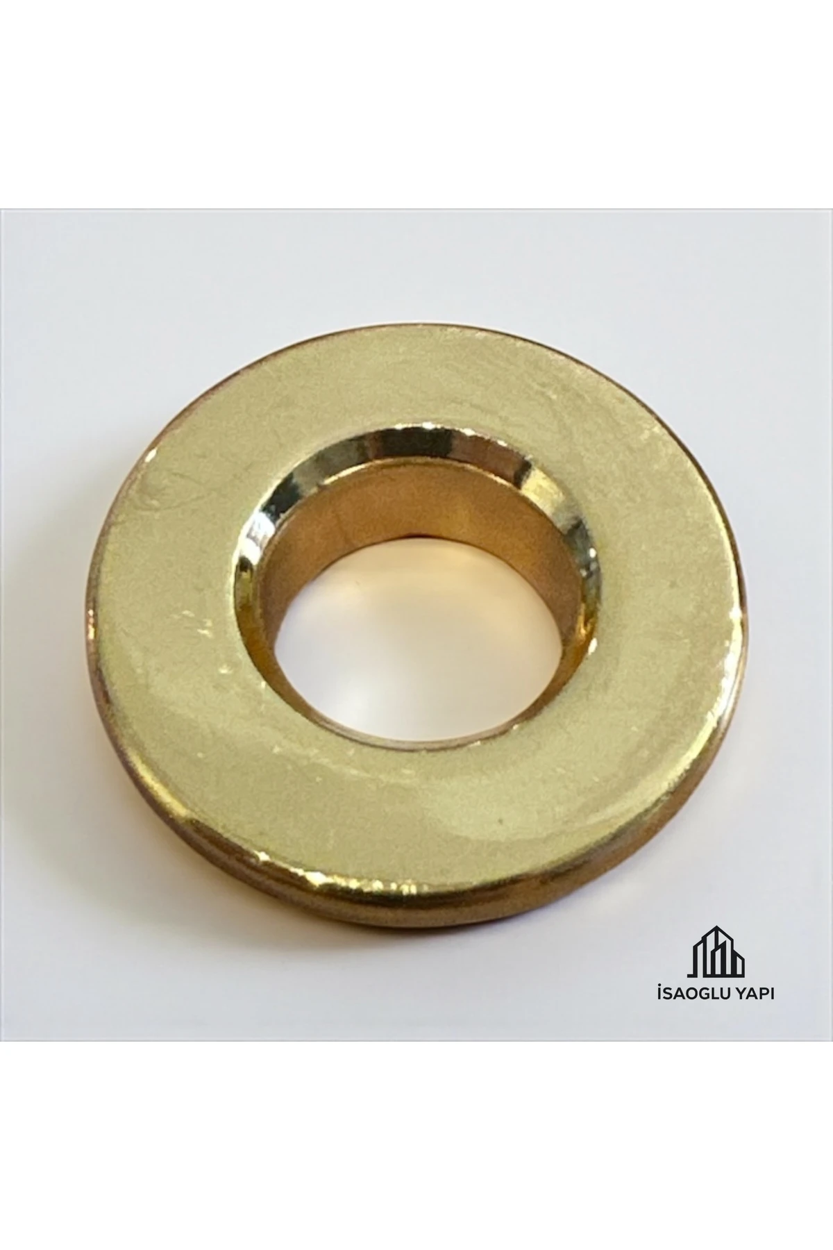 Gold Lavabo Yüzüğü Gold Lavabo Taşma Tıpası Metal Ürün Paslanmaz Gold Renk Gider Tıpası