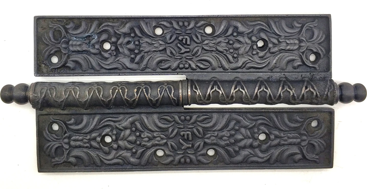 Antika Tarz Dekoratif Pirinç Lüks Okka Menteşe - 20CM, Oksit