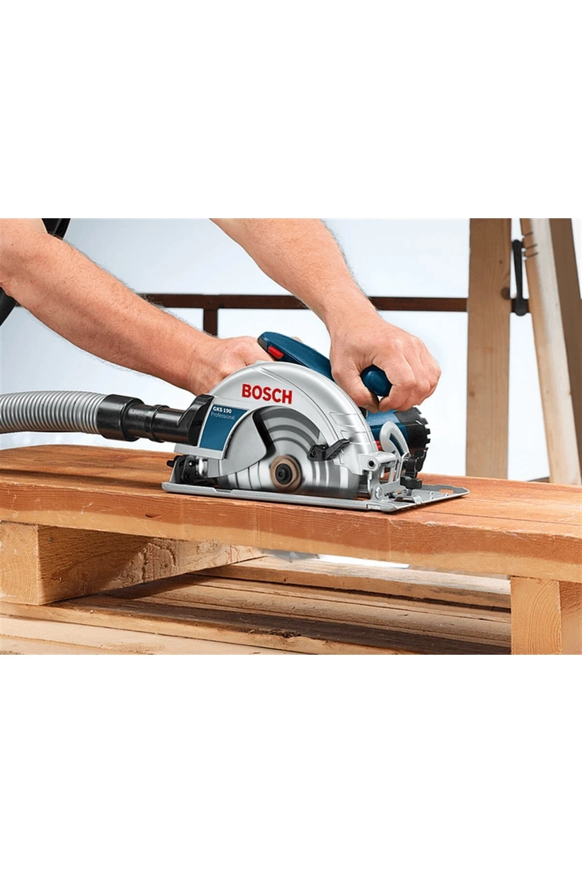 Gks 190 Daire Testere 1400 W 190 Mm + Ahşap Sunta Daire Testere Bıçağı 190x2,2/1,4x30 48 Diş