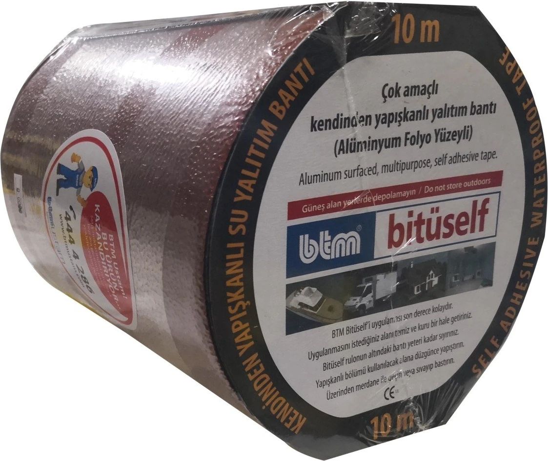 Kendinden Yapışkanlı Su Yalıtım Bandı