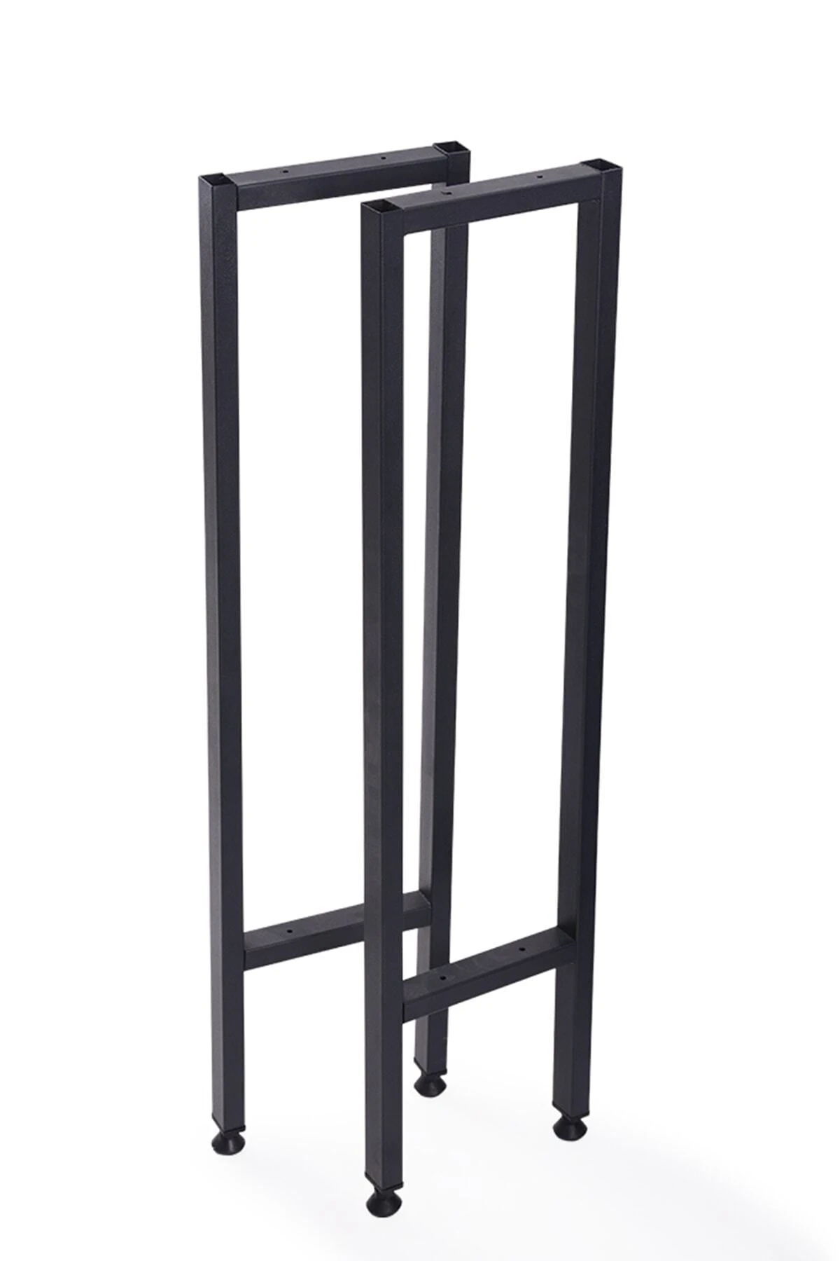 Metal Dresuar Konsol Çok Amaçlı Masa Ayağı 2 Adet Ayak 83 Cm Mobilya Ayağı