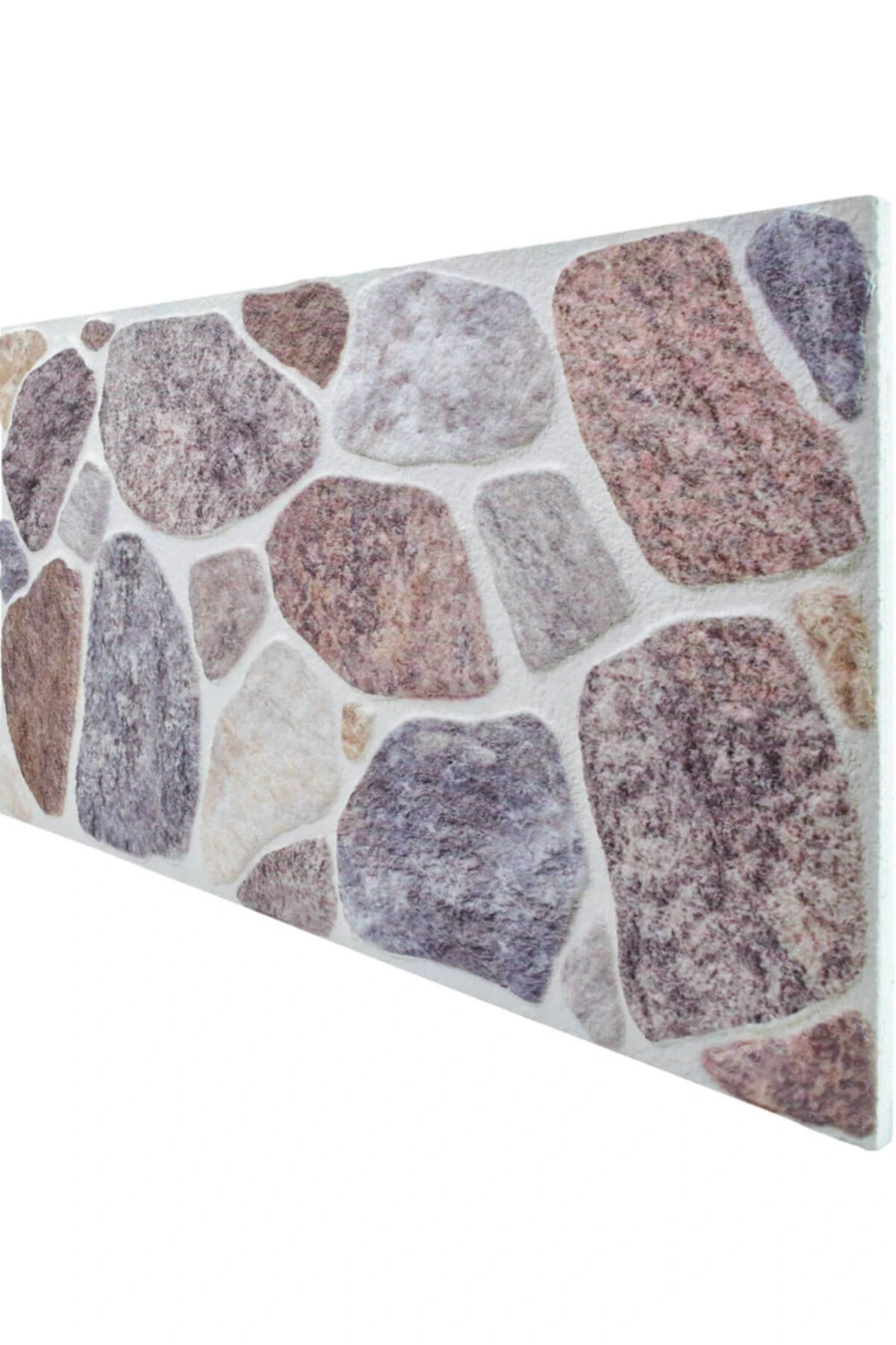 5 Adet X Kayrak Taş Görünümlü 3 Boyutlu Renkli Strafor Köpük Duvar Kaplama Paneli (ky-806)