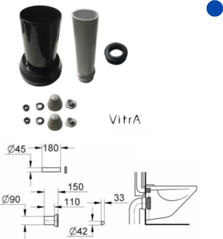 437580YP Vitra Klozet Kada Seti