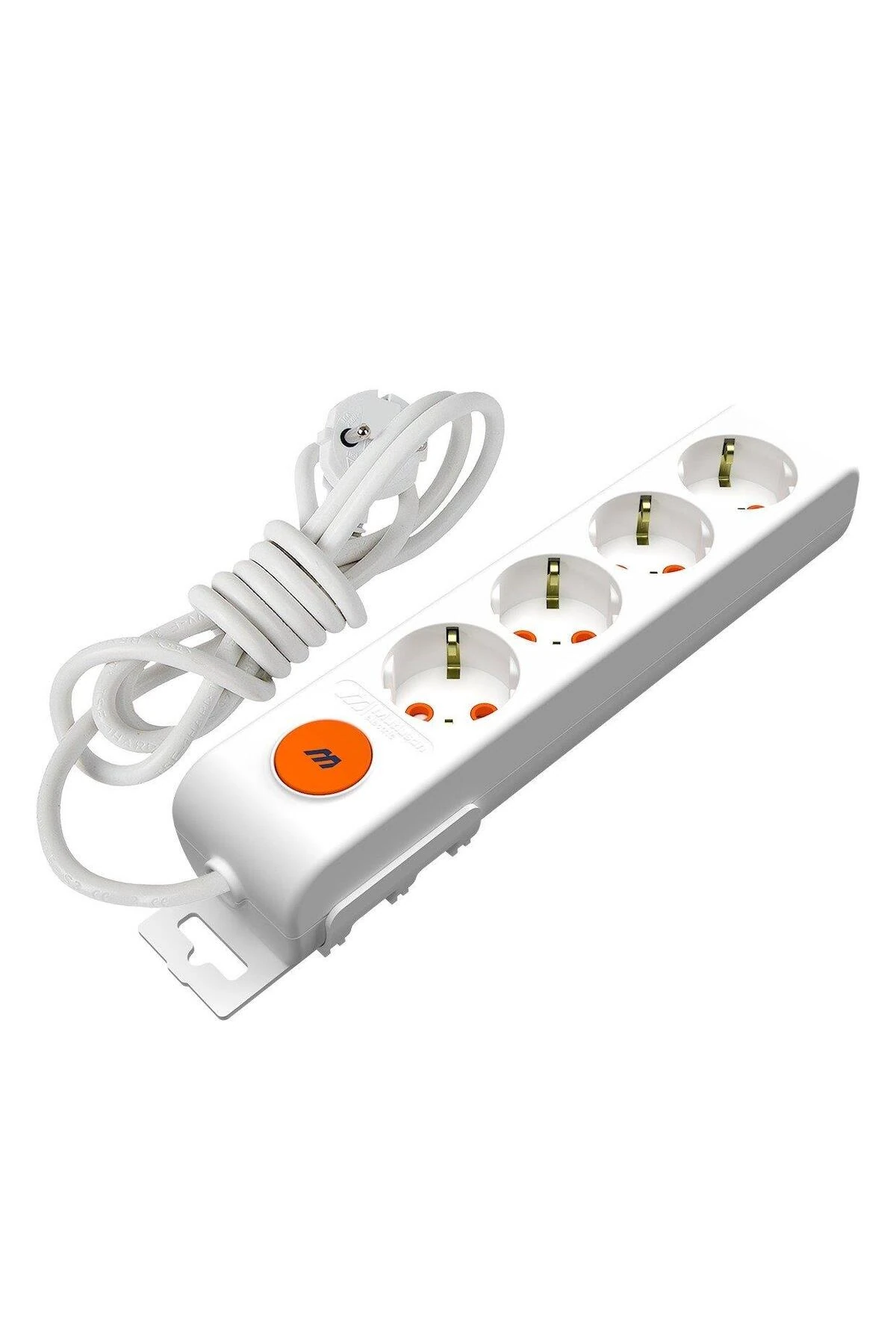 Ri-tech 4 Lü Topraklı Grup Priz 5 Metre Çocuk Korumalı 4 Lü Uzatıcı