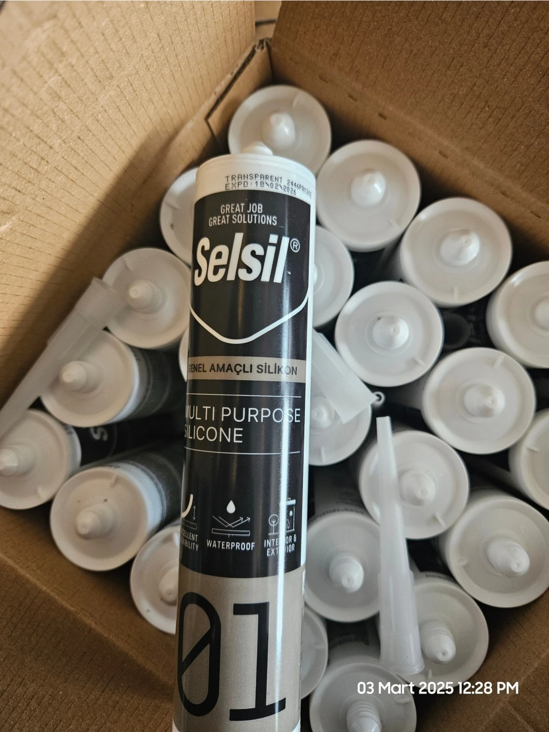 Şeffaf Silikon 4 Adet