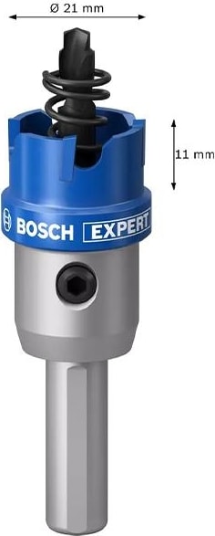 BOSCH Expert 21 mm Elmaslı Inox Panç Adaptörlü 2608901404