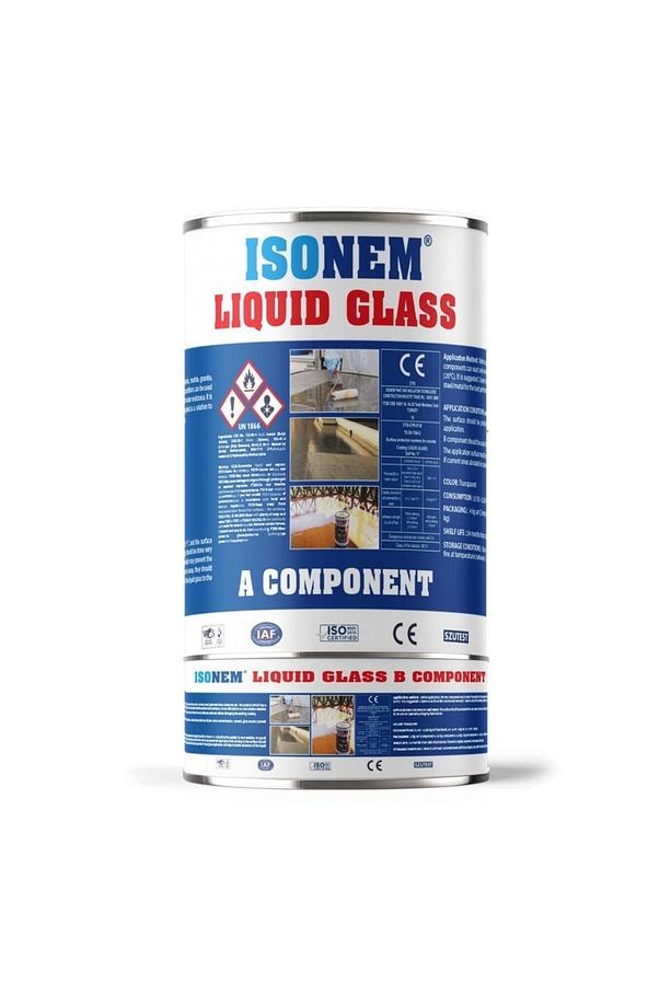 LiQuid Glass Şeffaf Parlak Su İzolasyonu 2 Kg