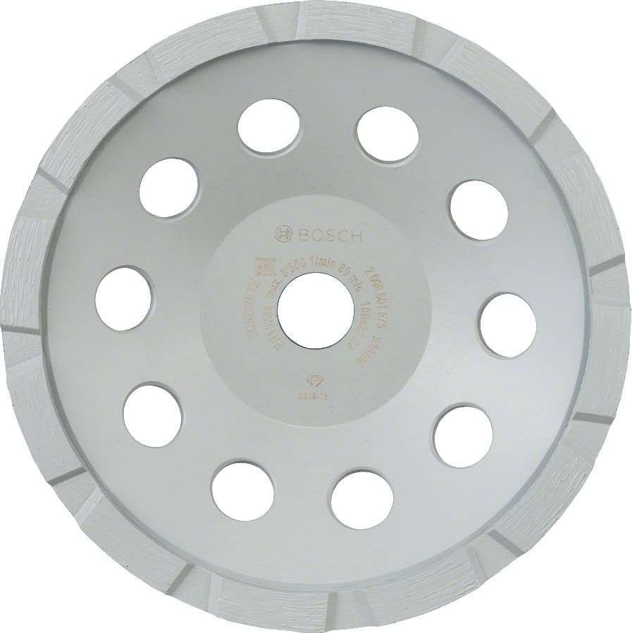 BOSCH - Standard Seri Beton Için Elmas Çanak Disk 180 mm