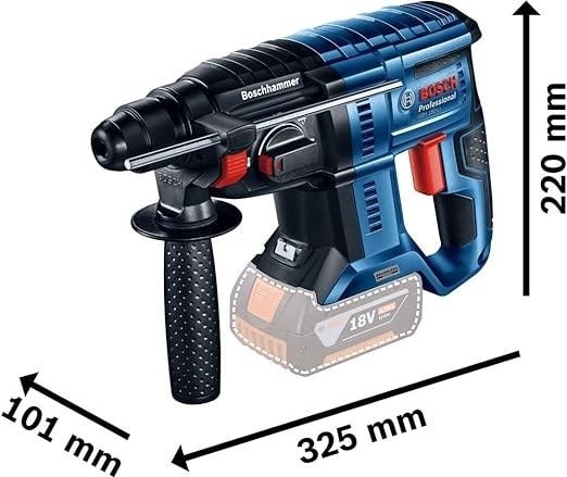 BOSCH Professional GBH 180 Lı 5 Ah Çift Akülü Kırıcı Delici