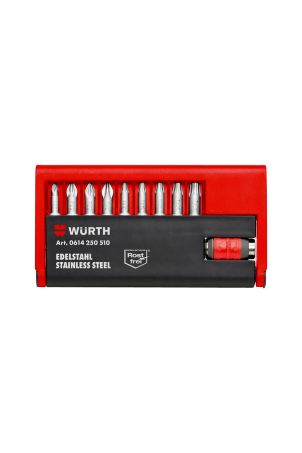 Bits Uç Seti Paslanmaz Çelik 1/4 10 Parça