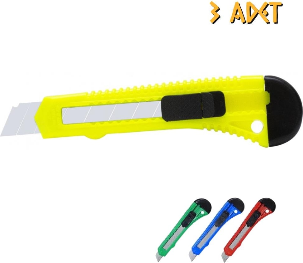 Kupa Tyson Plastik Maket Bıçağı Falçata - 3 Adet